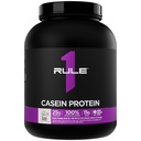 Regola 1 Caseina Proteina - 25g Proteine e 11g EAAs Per Servire da Caseina Micellare Lenta-Release per Ripristino Di notte e Consegna Sostenuta Tra Pasti (4 Pounds*, Vanilla Crème)