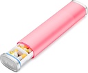 Piccolo organizzatore di Pillole da viaggio, Portatile 7 giorni Pillola Box, Moisture Proof Pill Case, Organizzatore di Pillole Settimanale Viaggi, Organizzatore di Medicina per Vitamine, Integratori