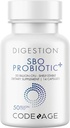 Codeage SBO Probiotics 50 miliardi di CFU, Multi Strain Soil-Based Atto, Travel Sized Shelf-Stable Probiotic Supplement, Organic Fermented Botanical Blend & Prebiotic, 7-Day Formula, 14 capsule
