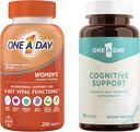 Bundle di un giorno Multivitamina per le donne 200 Conte e un supplemento cognitivo di un giorno, 30 capsule