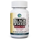 Stupefacente erbe Spettro intero Black Seed Original Plain, Capsule Vegetariani - Gluten Free, Non OGM, Cold Pressed Nigella Sativa Aids in Salute Digestiva - 100 Count, 475mg