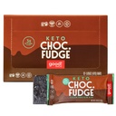 Bene! Snacks Chocolate Fudge Keto Protein Bar, Vegan, Soy & Gluten Free, Basso Zucchero Meal Sostituzione, 11g Alta Proteina, Naturale Snack sano, Per Atleti & stili di vita attivi, 3g Tecnici Net, 12 Barre