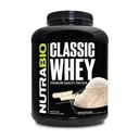 NutraBio Classic Whey Protein Powder- 25G di Protein Per Scoop - Profilo Aminoacido a spettro completo - Nessun Filler, Colori artificiali, Preservativi - Basso Indice Glycemic - Vanilla cremosa, 5 Pounds