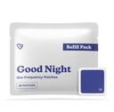 Good Night Patches | Vibrants Natural Sleep Patch | Refill Pack - 28 Patch Bio-Frequency per il sonno