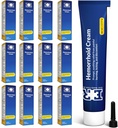 Ointment del dolore emorroide del primo soccorso del primo soccorso del primo soccorso - Trattamento di azione rapida per l'itch, il gonfiore e il sollievo massimo del dolore di resistenza, 2 oz (57g) Per il tubo - 12 Pack
