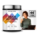 Whitney Johns - Brain Booster Supplement, Nootropic Focus, Brain Supplements for Memory & Focus, Ridurre la nebbia del cervello con MCT C8 - Zero Sugar & Caffeine, 2 vasche