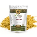 Polvere Haritaki di qualità di modo biologico (terminalia Chebula) - Organic & Kosher Certificato | Raw, Vegan, Non OGM & Gluten Free | Certificato USDA | Origine - India (1LBS / 16Oz)