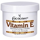 Crema idratante della vitamina E super ricca di Cococare - idratante della pelle ad alta potenza - 4 Oz