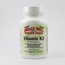 Holly Hill Health Foods, Vitamina K2, 60 Capsule Vegetariani