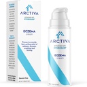 Crema di Eczema con 1% di farina di avena colloidale per il sollievo della pelle secca e prurito | Eczema & Atopic Dermatitis Crema di trattamento | Tecnologia di Idrosorfo di Pending brevettato per l'idratazione, l'assorbimento e l'esfoliazione