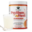 Danodia Foods Organic Psyllium Husk Powder Mild Orange Flavor, 200g (8.8oz) | Sat-Isabgol con 5 erbe Aggiunto | Unsweetened, Gluten-Free, Natural Fiber Supplement for Digestive Health
