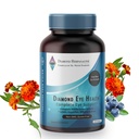 Diamante salute dell'occhio - Vitamine naturali per il supporto dell'occhio completo - Vitamine di occhio sano - Vitamine di salute dell'occhio per aiutare a preservare gli occhi invecchianti - Vegan, senza glutine, senza latticini - (90 conteggio)