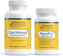 MycoPul Binder & Core Minerals Bundle - Support Minerals Status in The Body Durante i protocolli di Binder (2 Prodotti)