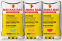 Banana Bag Oral Solution Packets – Variety Pack 15pk | A Refreshing Blend of Electrolytes, Vitamina C e B-Complex | Realizzato per l'idratazione e l'energia in qualsiasi momento, Sia a casa, Lavoro, o sul Go