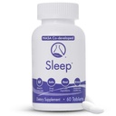 Sleep - 60 Ct | Relax and Fall Asleep Naturally, Wake up Refreshed | NASA Cosviluppato Sleep Aid with Valerian Root, Passionflower, Magnesium, Melatonin, Soothing Herbs for Overnight Recovery