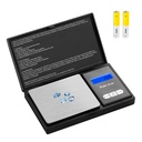 Scala di Grammo Digitale di pesata intelligente, 200g x 0.01g, Gioielli, Cibo, Scala di Medicina, Batteria inclusa