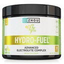 ZHOU Hydro-Fuel - Polvere di elettroliti, Miscela di bevanda di idratazione senza zucchero w/Magnesium, Zinco, Potassium & Sodium, Nutrienti, Minerali e Estratto di acqua di cocco, No Zucchero - Lime di limone, 5.36 oz (30 Serve)