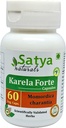 Bitter Melon Forte Capsule 500 mg. 60 Veg. Capsule | Karela (Momordica Charantia) Estratto di capsule per uomini e donne | Ayurvedic Herbal Supplement/Remedies | 10:1 Forte (1 Bottiglia di 60 capsule)