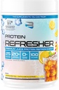 Believe Supplements Protein Refresher (25 Serve) - Polvere di proteine del siero di succo rivoluzionario per il fitness, culturismo, palestra, o per l'assunzione di proteine più grandi (25 Scoop, tè freddo di limone)