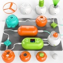 Circuiti SNAEN per bambini 4-8 8-12 - Kit di scienza per bambini Età 5-7 8-10, Oltre 300 Progetti, 31 Parti, Electronics Exploration Regali educativi per Ragazza Ragazzo Età 3 4 5 6 7 8 9 10 11 12