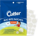 Cutter Bug Bite Patches Itch Relief Hydrocolloid Patches for Kids & Adults, Absorbs Fluids, Aiuta Guarigione, Previene Scratching, Mosquito Itch Relief, Hydrocortisone & Suction Tool Alternative, 51 Conte