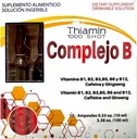 B Complex, Complejo B 1000 Shot | Multi-Vitamins, Caffeina e Ginseng | Box con 10 Ampoules di 10ml | Energia, Funzione cognitiva e Miglioramento della Salute Metabolica.