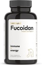 Certificato Fucoidan organico 500 mg Pure Atlantic Patagonian, BB536® Probiotics, Fucoidan Specialists per oltre 20 anni, Immune + Energia, 60 capsule vegetali (1 bottiglia)