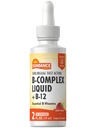 Sundance Sublingual Vitamin B Complex | 2 Ounces fluide | con B-12 | Sapore di bacche | Vegetariano, Non OGM e Integratore senza glutine