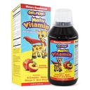 GirafKids Liquid Multivitaminico per Bambini Età 4+, 8oz - Vitamine giornaliere per bambini con Biotina, Vitamina A, Complesso B, Acido Folico, Omega-3 & Beta Glucan - Integratore alimentare per la crescita e l'energia dei bambini