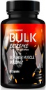 Bulk Extreme Superior Muscle Building Advanced Formula, Bulk Extreme per massa muscolare magra per gli uomini, Tutto Natural Muscle Builder, pillole maschili per prestazioni fisiche, recensioni (60 capsule)