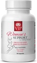 Menopause Relief Supplements - Women's Support Complex Natural - Black Cohosh Capsules, Menopause Supplements for Women, Menstrual Regulator, Licorice Root, Beato Thistle, 1 Bottiglia (60 Capsule)