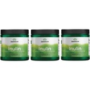 Swanson Inulin - Polvere di fibra solubile prebiotica Promuovere la salute digestiva - Naturally Occurring FOS da Chicory Root Supporting Performance Gut Complessiva - (8 oz Ciascun) (3 Pack)