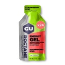 G Energy Roctane Ultra Endurance Energy Gel, Vegan, Gluten-Free, Kosher e Dairy-Free On-The-Go Nutrizione sportiva per la corsa, Biking, Escursionismo o Sci, Fragola Kiwi (24 pacchetti)