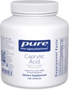 Pure Encapsulations Caprylic Acid | Supplemento per Gut and Digestive Health, GI Balance, Supporto Gastrointestinale e Intestinal Health* | 240 capsule