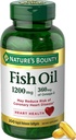 Bounty Fish Oil Omega 3 Integratori - Supporta la salute del cuore, 1200 Mg Fish Oil, Omega-3, 200 Softgels (Pack of 1)