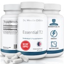 Dr. Westin Bambini Essential T2 - T2 supporto tiroideo Supplemento con Bio-Identical 3.5 Diiodo-l-tironina per l'ipotiroidismo, Hashimoto's, tiroideectomia & Rai, Non OGM, alimentazione di 60 giorni