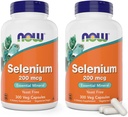 Ora Selenium 200mcg Capsule, 300 Conte (Pacchetto di 2) - L Selenomethionine Supplemento minerale per le donne e gli uomini - Veg Caps, Non OGM, Vegan Friendly, Yeast-Free
