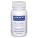 Pure Encapsulations B12 Folate - Integratore Energetico per Nervi, Metabolismo Energetico e Supporto Cognitivo* - con Vitamina B Folate come Metafolin - 60 Capsule
