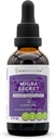 Segreti della Tribù - Migra Segreto, Headache/Migraine Support, Integratore di erbe Miscela Gocce Estratto liquido senza alcool (2 fl oz)