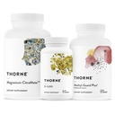 THORNE - Essential Wellness Trio - Supporto di metilazione + Citra di magnesioMate + Vitamina D-5000-60 Serve