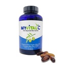 MyVitalC Pure ESS60 Olio Extra Vergine di Oliva Softgel Capsule - Integratore Antiossidante ad alta resistenza con Olio di Oliva Puro - Supplemento Orale - Integratori per Uomini e Donne - 180 Softgels