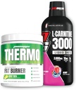 PROSUPPS Thermo Fat Burning Thermogenic Powder Spicy Rita e 3000 L-Carnitine Berry - Gestione del peso e Pre allenamento - Energia, Mood, Appetite Control -