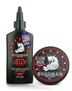 Bossman Beard olio Jelly e rilassante Beard Balm Combo - Hammer Scent