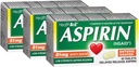 HealthA2Z® Aspirin 81 mg | Low Strength | Coated Enteric | Rilievo del dolore | Riduce i dolori minori dolore muscolare &amp; gomme | Riduttore di febbre | Riduce le mal di testa (40 conteggi (Pack of 3))