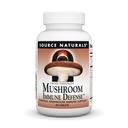 Sorgente Naturals Mushroom Difesa Immune, Potente Mushroom Supporto Immune*, 16 Blend Complex - 60 compresse