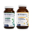 Metagenics Essential Wellness Duo: OmegaGenics EPA-DHA 10000 & PhytoMulti Senza Ferro - Multivitaminico giornaliero per la salute e l'invecchiamento - 60 compresse