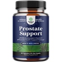 Estratto di palmetto di sega di erbe - Potente Pygeum e Palmetto di sega con Beta Sitosterol & Integratori di tè verde per i maschi adulti per il supporto del tratto urinario & urinazione frequente - 60 capsule