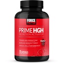 Force Factor Prime HGH Segrezione Attivatore, HGH supplemento per gli uomini con clinicamente studiato alfasize per aiutare Trigger HGH produzione, aumentare la forza di allenamento, e migliorare le prestazioni, 75 capsule