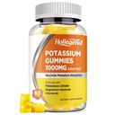 Gummie di potassio 1000mg, massimizzare miscela di assorbimento di potassio con vitamina B6 Magnesio, supplemento di citrato di potassio per adulti, senza zucchero, 60 conte