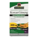 Risposta della natura Ginseng coreano | Supporta messa a fuoco e memoria | Vegan, senza glutine, non OGM & Kosher Certificato | 50ct